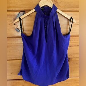 Bebe Halter Purple Womens Sexy Top S